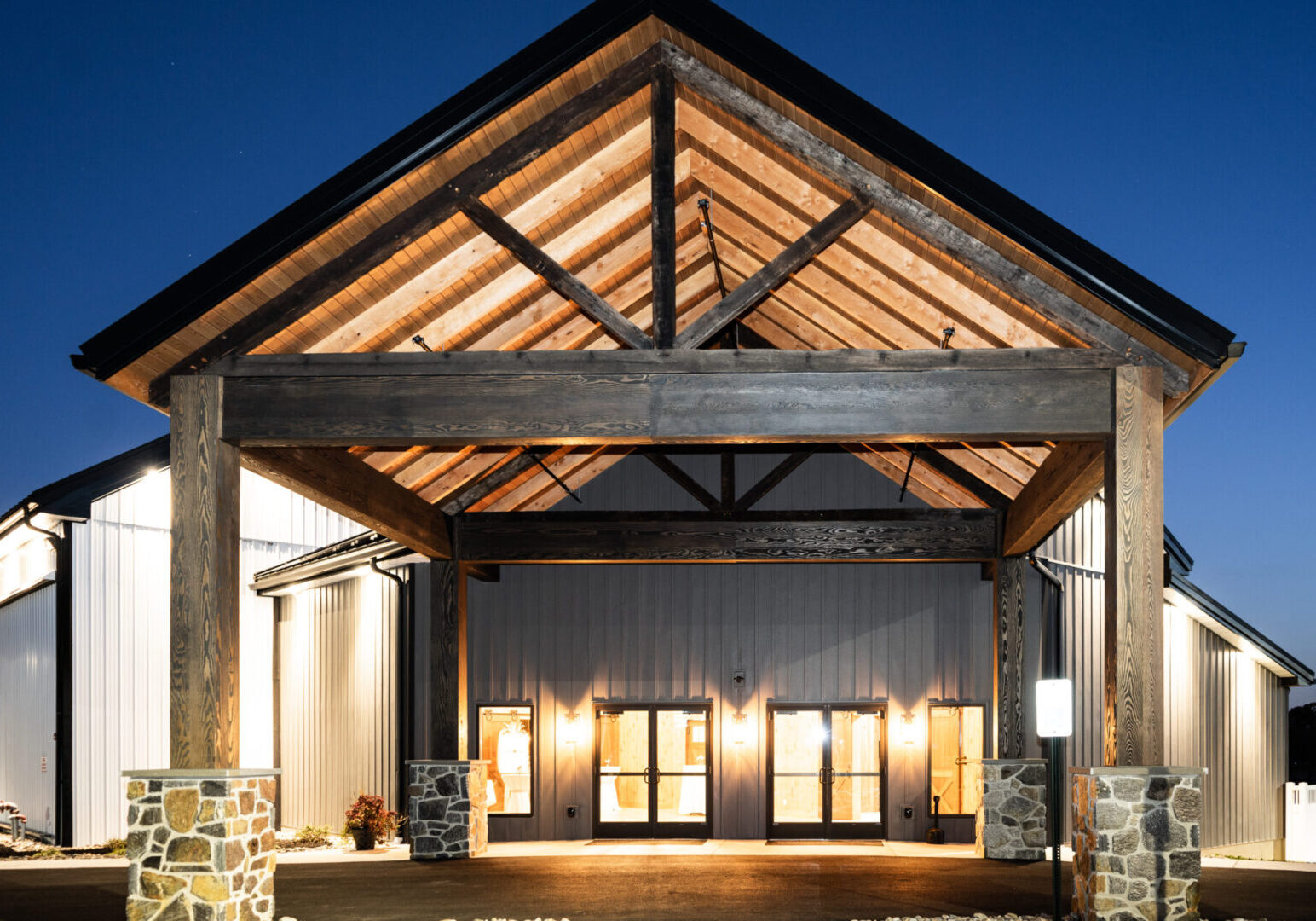 Carport facing view