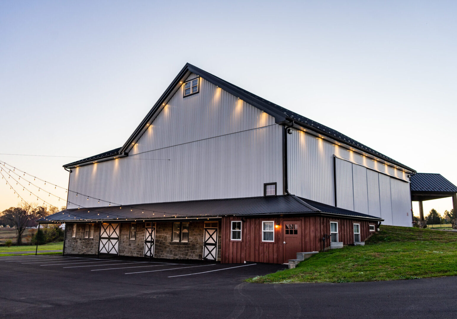 lower barn view